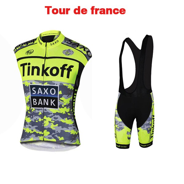 cycling sleeveless shirts 2015 tinkoff saxo bank tour de france racing bicycle roupa ciclismo clothing china cheap clothes hot